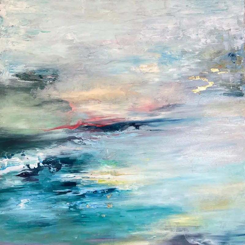Between Heaven &amp; Earth - Original Painting by Amanda Heath - Amanda Heath Art