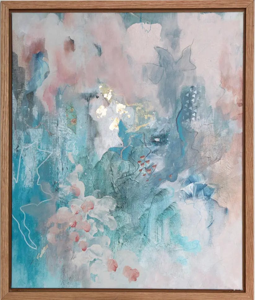 Paradise Factory - Original Painting by Amanda Heath - Amanda Heath Art