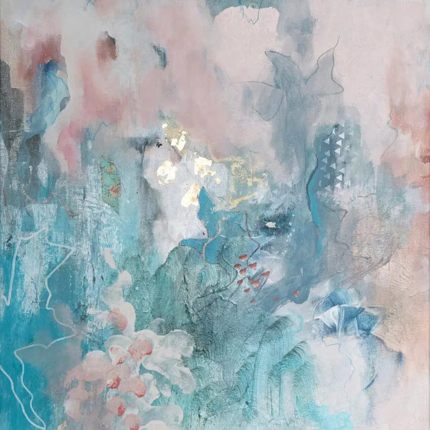 Paradise Factory - Original Painting by Amanda Heath - Amanda Heath Art