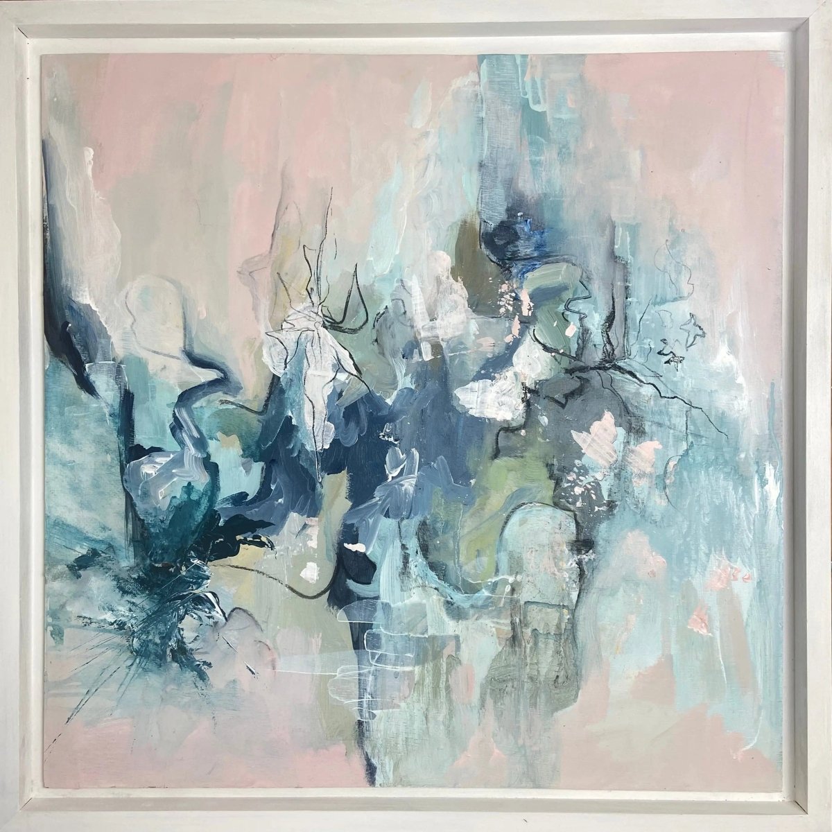 The Dance of Two - Original Painting by Amanda Heath - Amanda Heath Art